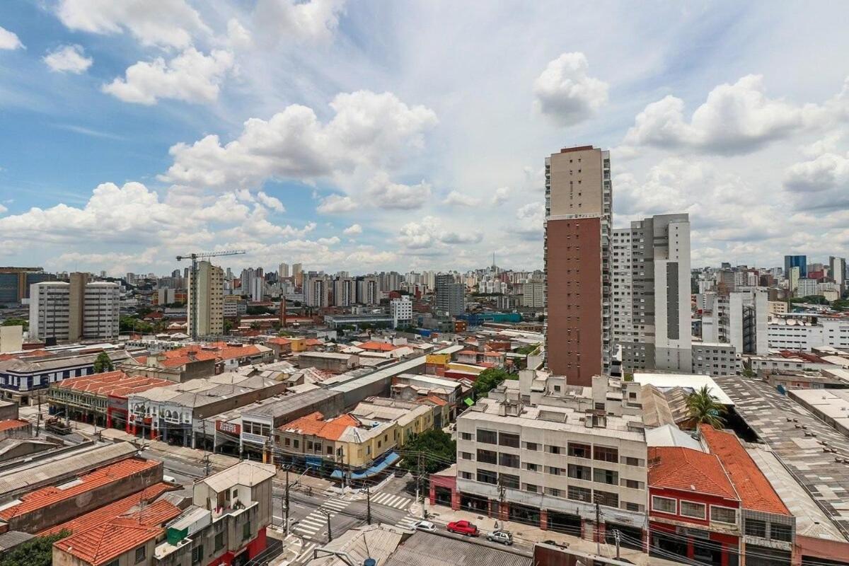 Aconchegante Studio No Bras Com Piscina/Metro Bras São Paulo Ngoại thất bức ảnh